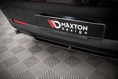 Maxton Design Diffusor Heckansatz passend für Dodge Challenger GT Mk3 FL schwarz