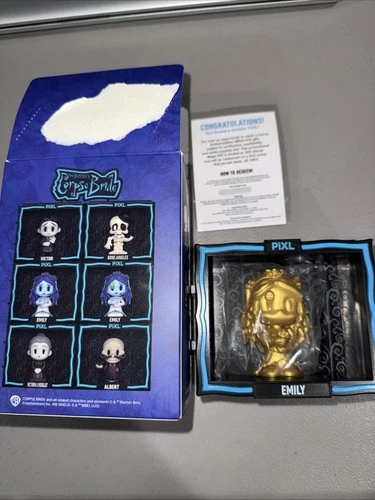 GOLD Emily Thrilljoy PIXL Corpse Bride UNREDEEMED!!! SUPER RARE 1/108