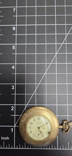 Antique Illinois Pocket Watch Early 1900s Vintage Mechanical Timepiece Works