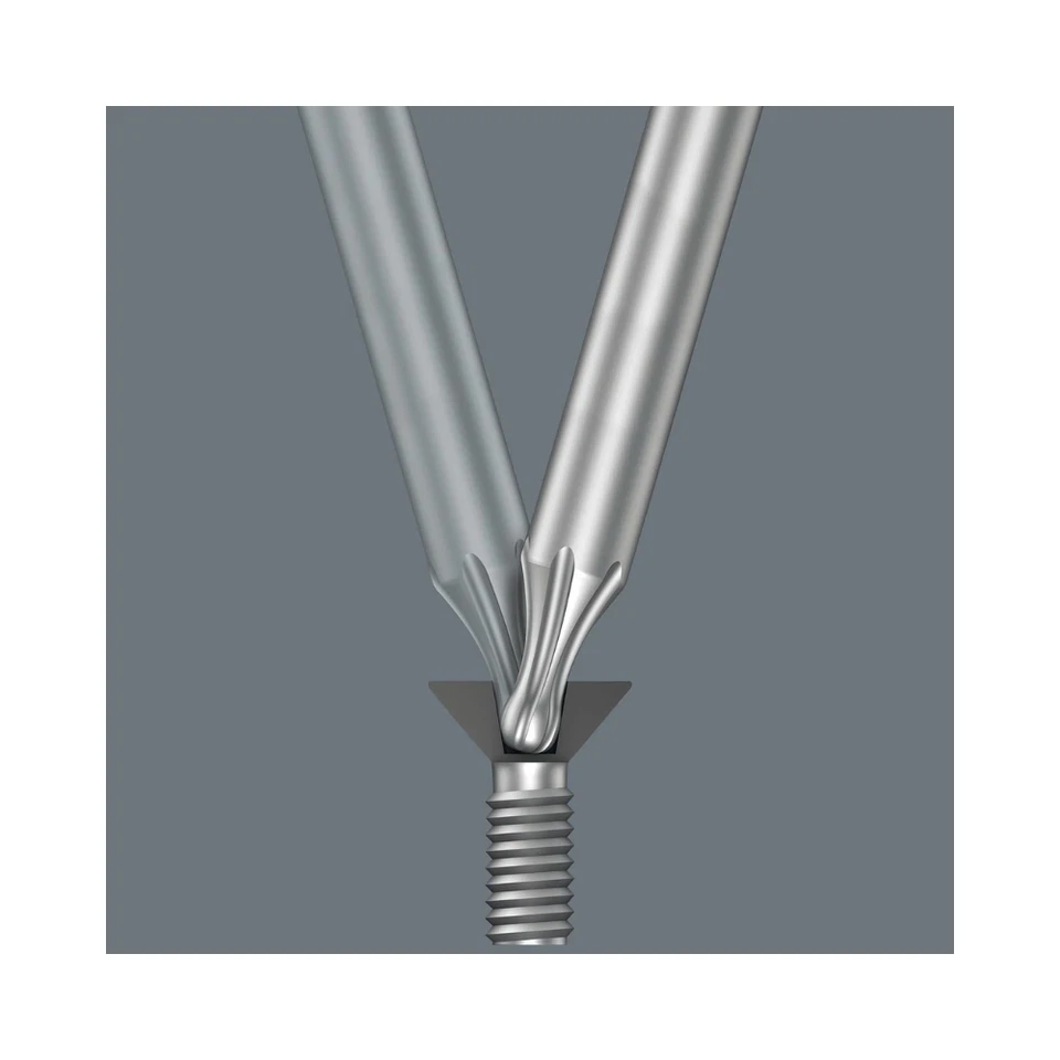 Wera Long Arm L-Keys for Processed Torx Screws Torx Key 9-Piece Set (NEW) - Image 4 of 4