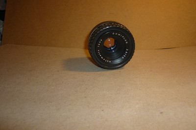 M42 mm Objektiv - lens Zebra Domiplan automatic 2,8/50 - Bastlerstück !