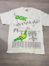 DGK Men's Large Graphic T-Shirt . Product Of My Environment. Rare Vintage