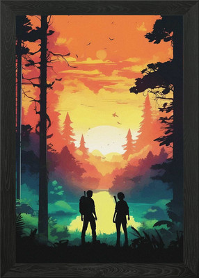 Last Of Survival Us Gerahmtes Wandbild Poster Leinwanddruck Bild