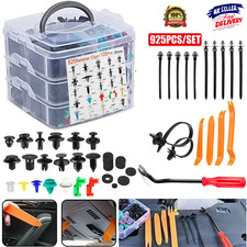 925Pcs Car Push Retainer Clips & Auto Fasteners Assortment 26 Most Popular Sizes