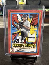 2026 Panini Donruss Baseball Cameron Schlittler Jersey Kings Red /99 FM