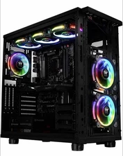 Thermaltake Floe Riing AIO Water Cooler+ Riing Plus 12  **9 Fans/2 Controllers**