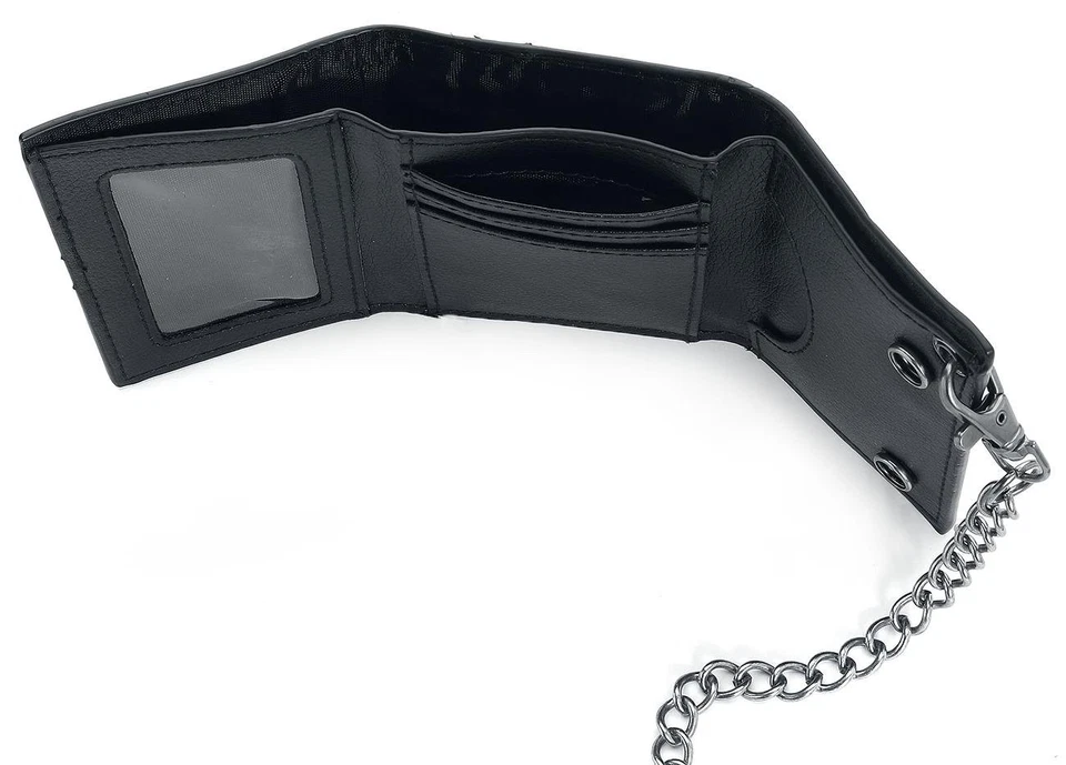 Bioworld Marvel The Punisher Skull Logo Mens Biker Chain Wallet,Black,One Size - Image 2 of 4