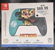 *NEW* PowerA Enhanced Wireless Controller for Nintendo Switch - Metroid