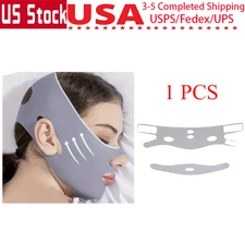 V Shaped Face Lifting Chin Mask 1 Pcs Chin Strap V Line Face Mask for Anti Aging