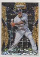 2019 Panini Prizm Tier III Neon Orange Donut Circle 1/150 Manny Machado 03rx