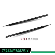 2pcs Side Skirts Body Kit Fit For 19-23 Bmw 3 Series G20 M Sport Performance Blk