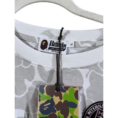 NWT Size | BAPE x Inter Miami CF Camo Tee White | Size XL | eBay