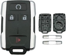 Replacement Key Fob Shell Case Fits for Keyless Entry Remote Control 4 Button Pa