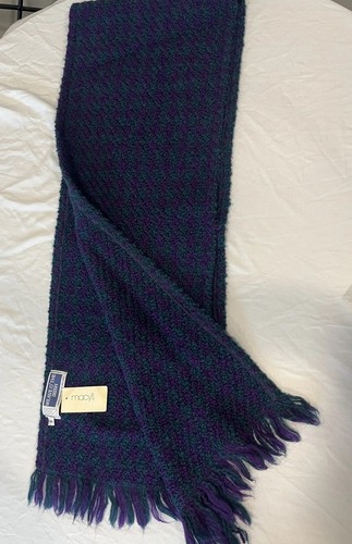 Weave of the Irish 100 % Wolle Grob Struktur Schal, 11”x 64” Irland Fransen - Bild 2 von 6
