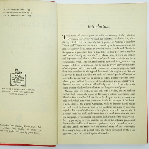 BROCH, Theodore; The Mountains Wait. KENT, Rockwell (Illus.) 1944 - 第 7/10 張圖片