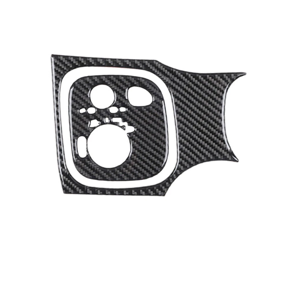 8Pcs For Mercedes Benz C-Class W203 05-07 Carbon Fiber Interior Full Set Cover — 第 3/4 张图片