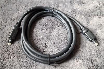 Amazon Basics Digital Optical Audio Toslink Cable 6 Feet 180cm