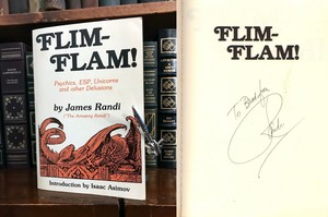 Flim-Flam-HAND-SIGNED-by-James-Randi-JREF-Skeptic-Legend-Challenge-Rare