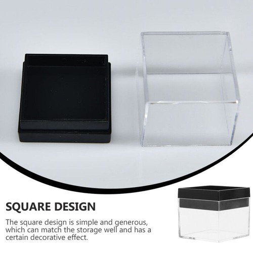 Durable Mineral Display Box Portable Square Display Case Jewelry Organizer 12pcs - Picture 11 of 12