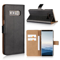 MAGNETIC FLIP BOOK PU LEATHER COVER CASE FOR LG PHONE MODELS