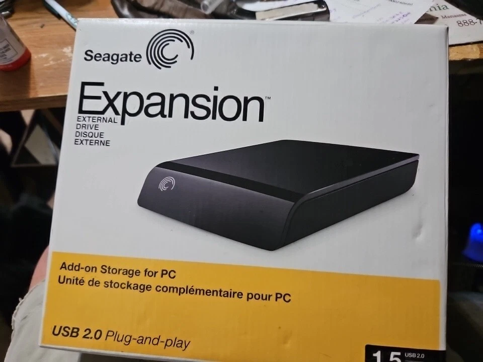 Expansion External Drive, Seagate, Plug and Play - Image 2 of 2