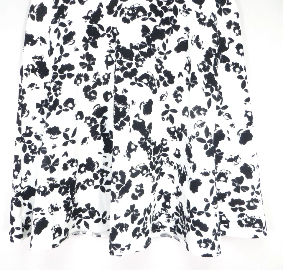 Saia CYNTHIA ROWLEY Feminina Elástica Pesada Nylon Linha A Bolso Floral P - Imagem 4 de 4