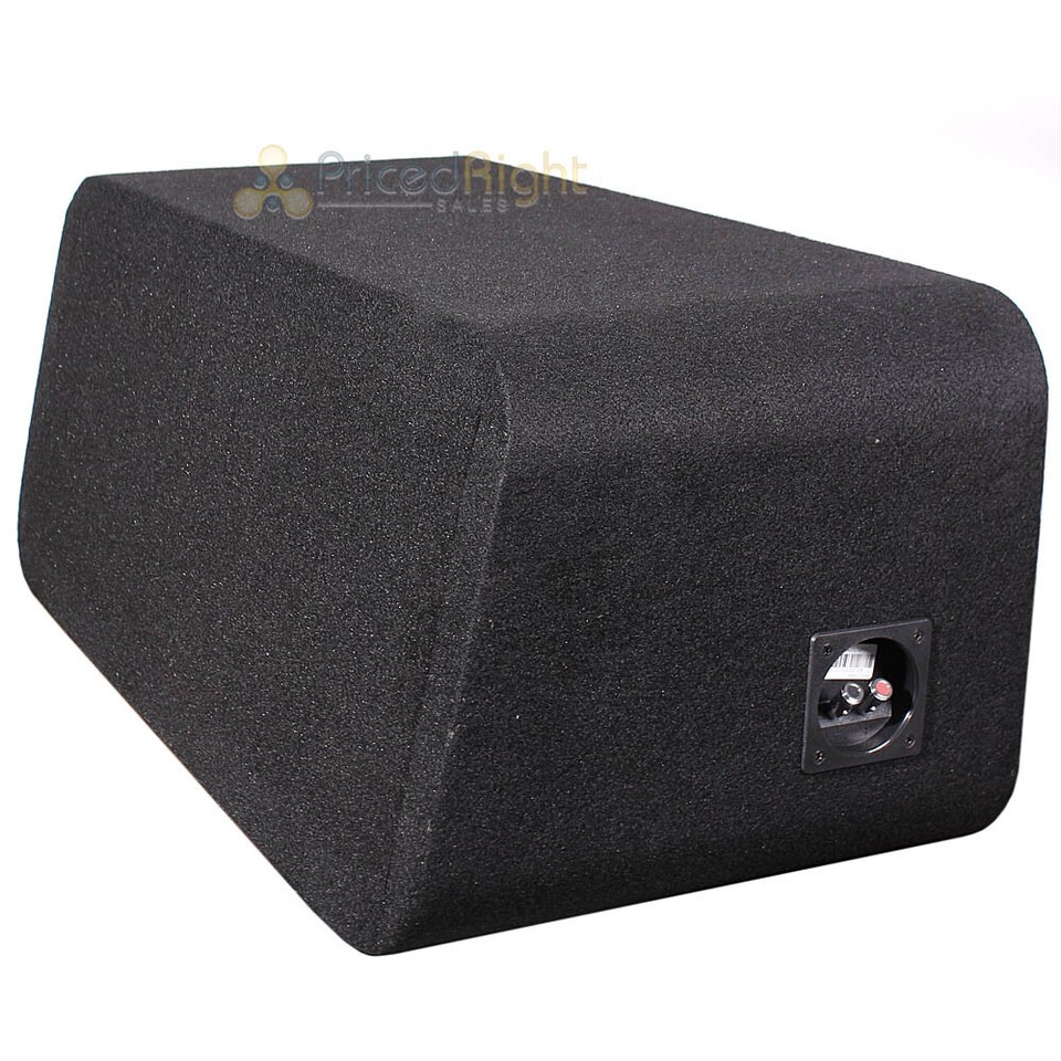 Memphis Dual 6.5" 2800 Watt Loaded Subwoofer Enclosure Car Audio BASS