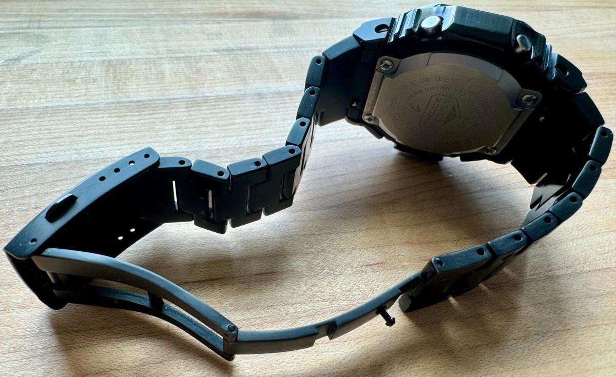 Casio G-SHOCK GW-M5610 With Metal Mod Steel Case And Band | eBay