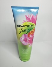 BATH  BODY WORKS BEAUTIFUL DAY 24HR MOISTURE ULTRA SHEA BODY CREAM 8OZ