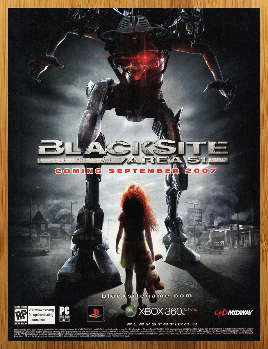  Blacksite: Area 51 - Xbox 360 (Special) : Video Games