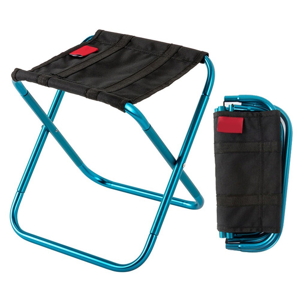 Taburete de picnic plegable portátil de aleación de aluminio para exteriores para...