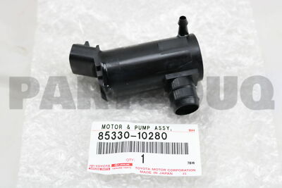 8538 27.0 新品未使用 8533010280 Genuine Toyota MOTOR & PUMP ASSY, WINDSHIELD