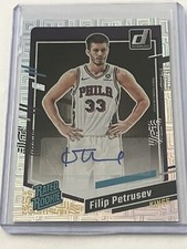 2023-24 Donruss Choice Filip Petrisev Autograph -Rookie Philadelphia Sixers