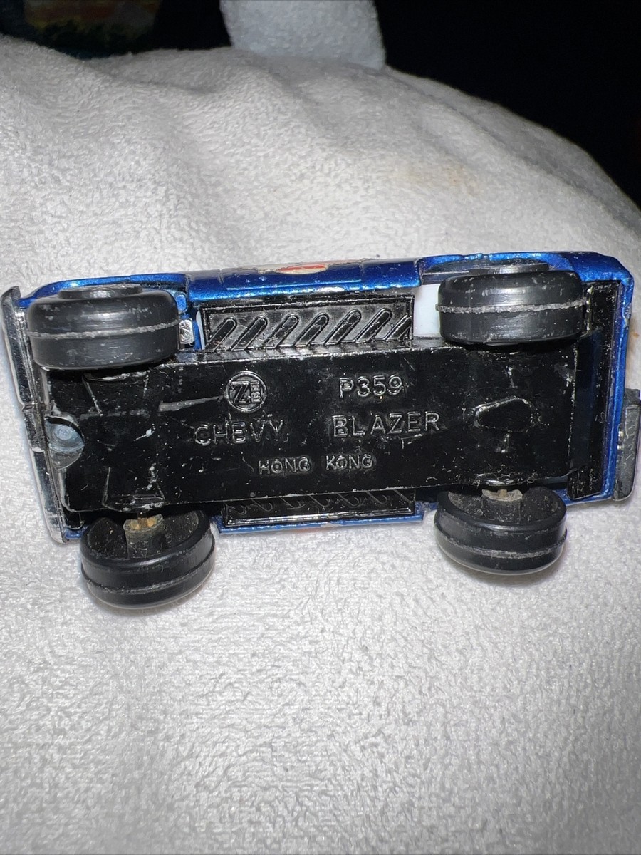 1980 Zylmex Zee Toys Chevy Blazer Blue P359 Hong Kong 4x4