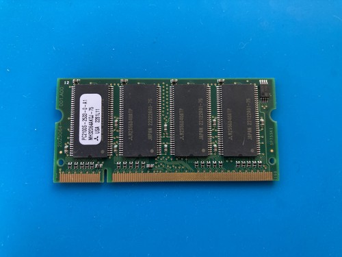 Mitsubishi MH32D64AKQJ-75 256 MB DDR RAM 200 pin SO-DIMM PC-2100S - Picture 3 of 3