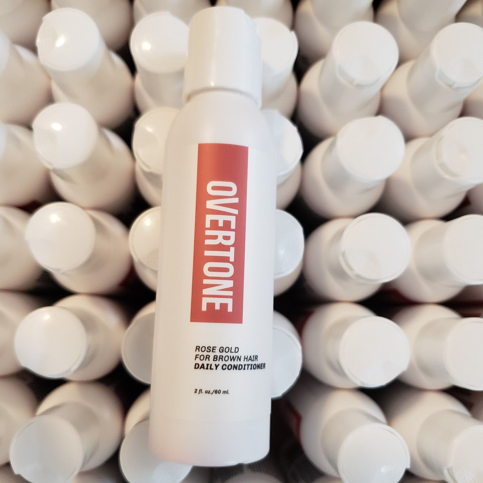 Lot of 100 Overtone Rose Gold For Brunette Hair Daily Conditioner 2 fl o ea.NEW