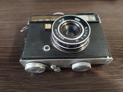 camera Chaika-3 USSR Soviet vintage 35mm film lens Industar-69 rare 1970 - Picture 14 of 19