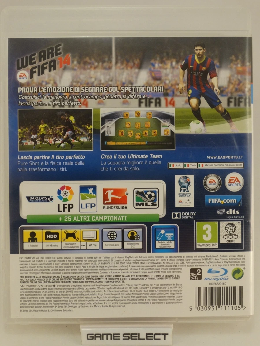 Fifa 14 Footbatll 2014 sony ps3 playstation 3 pal - - Texto Original En