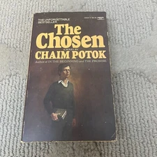 The Chosen Classic Paperback Book by Chaim Potok from Fawcett 1982