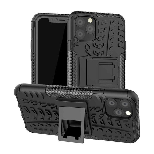 Hybrid Rubber Stand Hard Case Cover For iPhone SE 2 XR XS Max 11 Pro 6s 7 8 Plus - Photo 7 sur 37