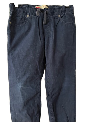 Levi's Knit Jogger Elastic Waistband Lined Sweatpants Dark BlueWash S (8-10 Yrs) - Picture 4 of 14