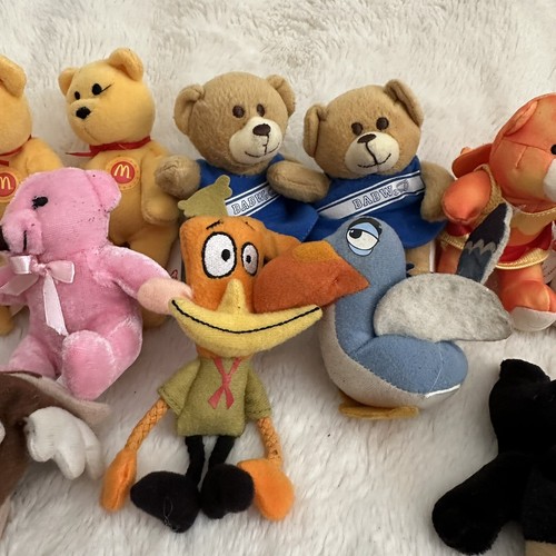 Lotto peluche giocattoli vintage McDonalds Disney Ty costruisci un orso animale vicolo mini - Foto 3 di 6