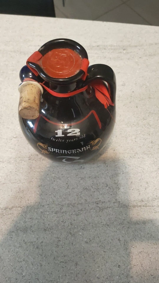 SPRINGBANK 12 YEARS OLD BOT.70/80'S 75CL 43% OB - CERAMIC - Imagen 2 de 4