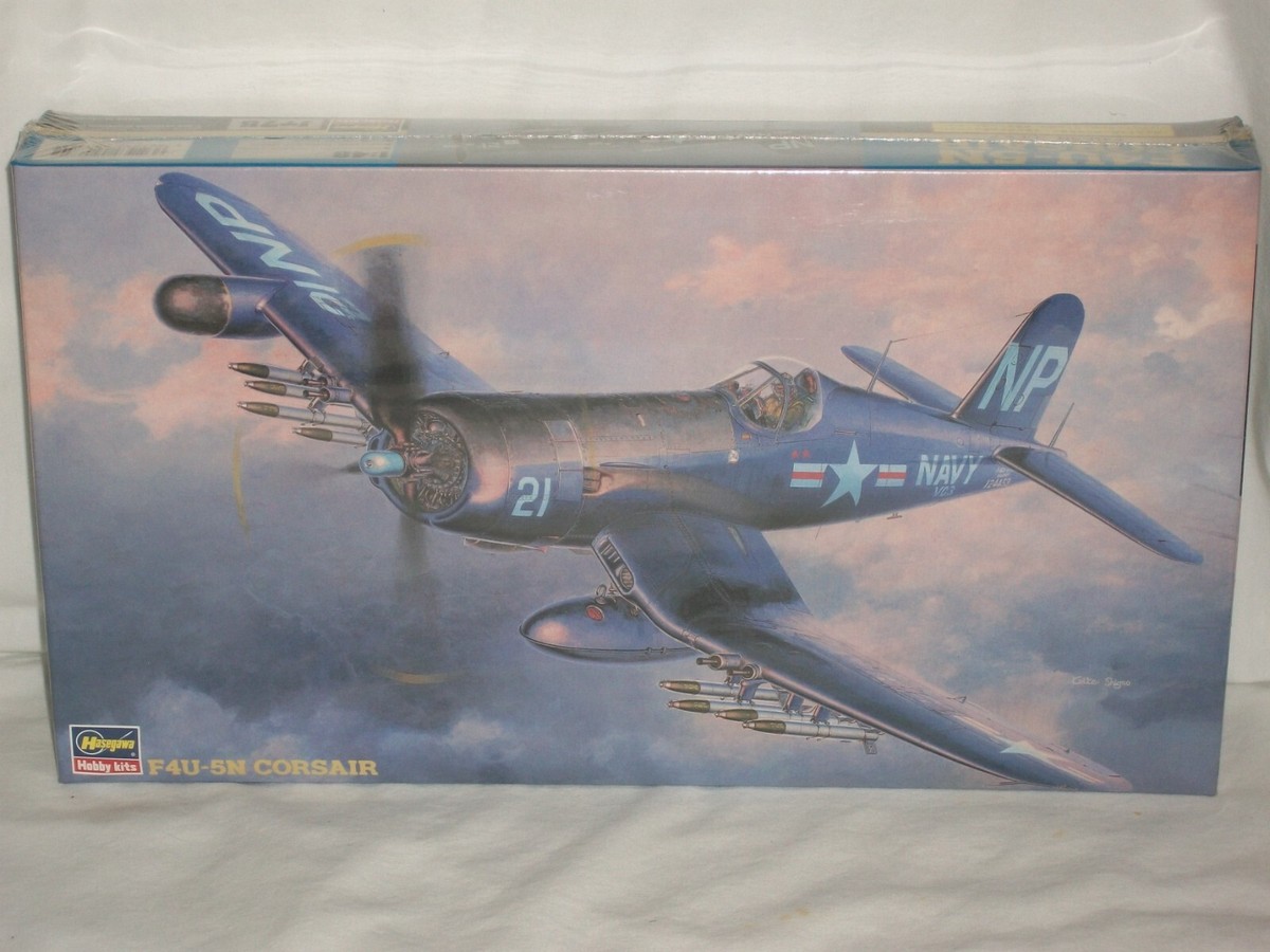 Hasegawa 1/48 Scale F4U-5N Corsair - Factory Sealed | eBay