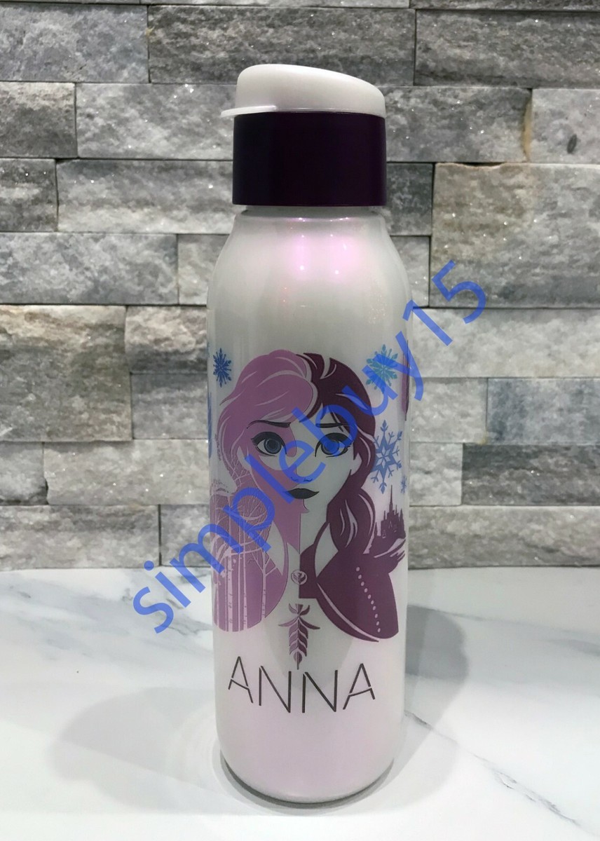 Tupperware Frozen Anna Elsa Eco Active Bottle 750ml Flip Top