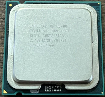   INTEL PENTIUM DUAL-CORE E5400 2.7GHz Prozessor CPU 