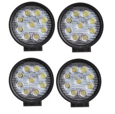 4pcs 27w Waterproof Spot Beam Led Work Light