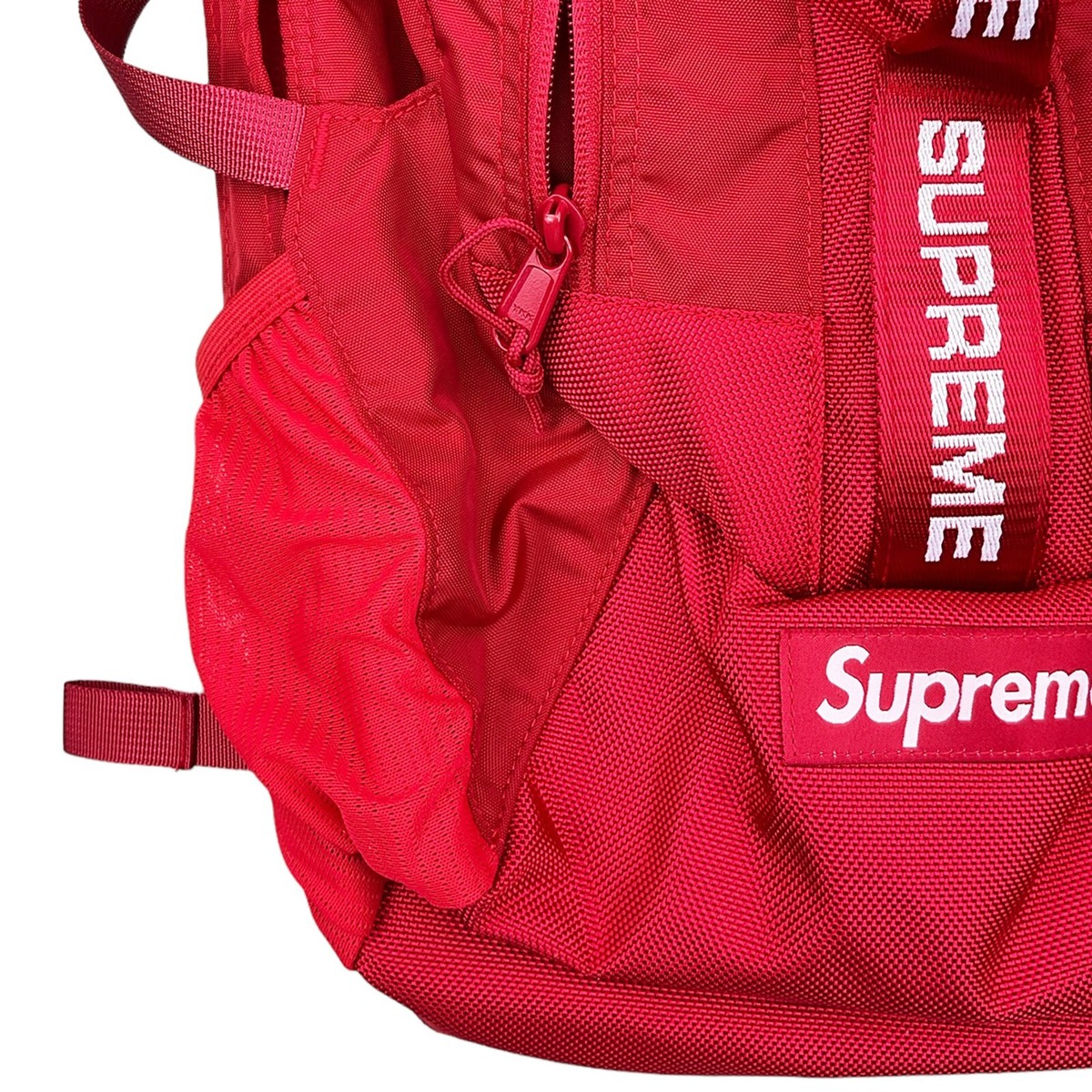 Supreme FW22 Box Backpack Red | eBay