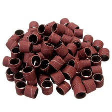 100x 1/2" Sanding Bands Kit  2 Sanding Drum Mandrels for Rotary Tools