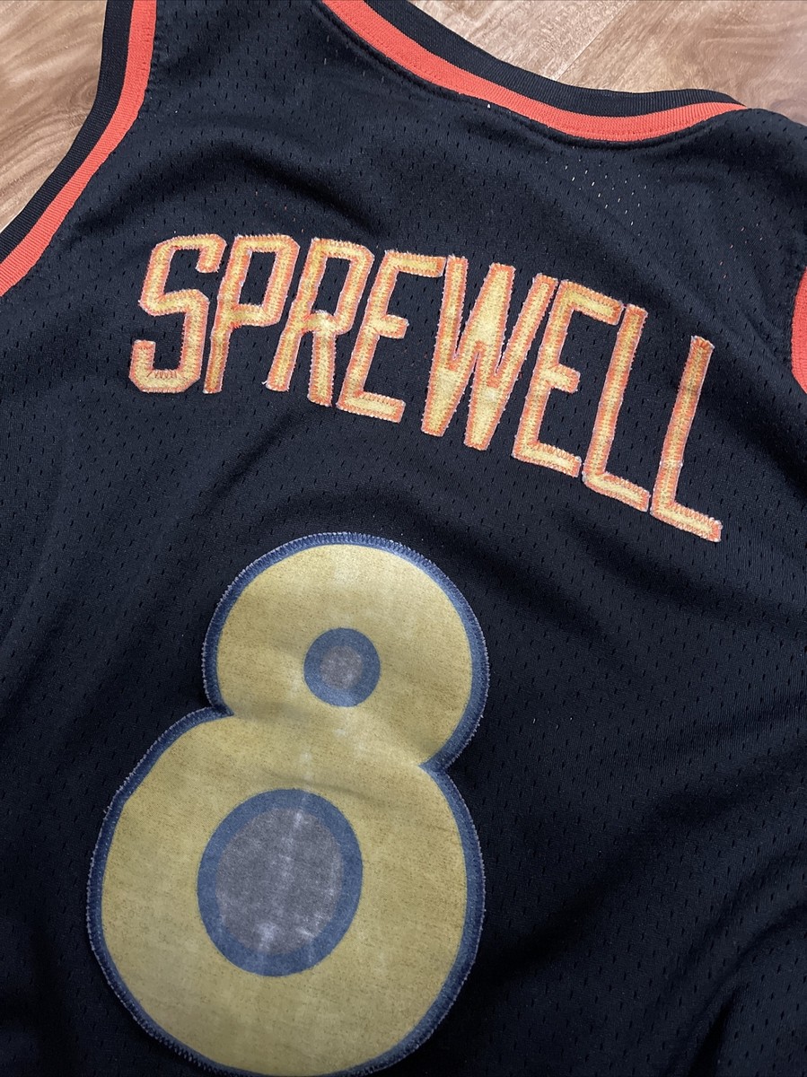 VTG XXL NBA New York Knicks Latrell Sprewell Swingman